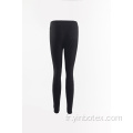 Pantalon legging en tissu tricoté PU